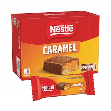 Nestle Caramel Chocolate 18g (Pack Of 16)