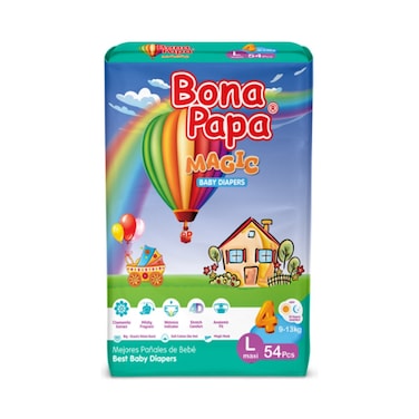 Bona Papa Diapers Magic Large 54pcs