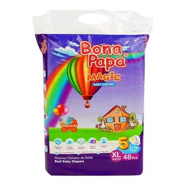 Bona Papa Magic Baby Diapers XL 48Pcs