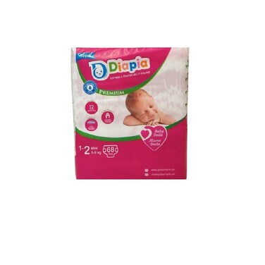 Diapia Regular Diapers Small 68pc