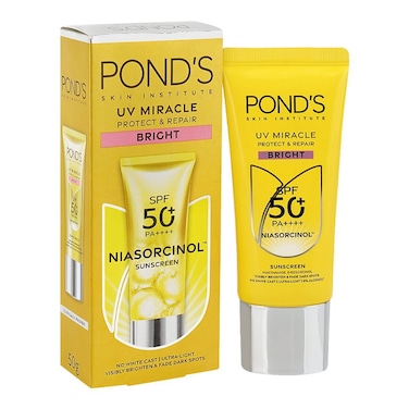 Pond's UV Miracle Protect &amp; Repair Bright Sunscreen 50g
