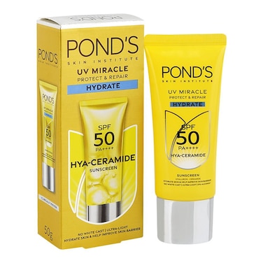Pond's UV Miracle Protect &amp; Repair Hydrate Sunscreen 50g