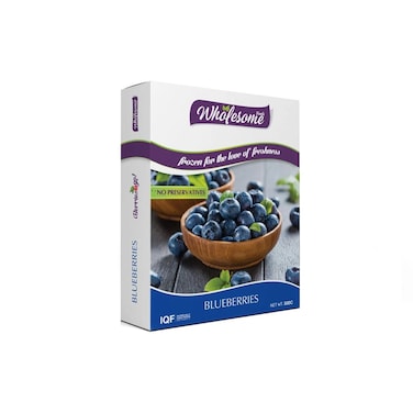 Wholesome Frozen Blueberries 300g