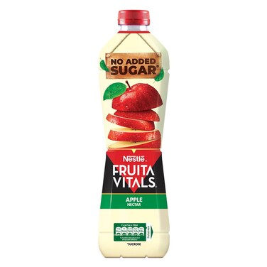 Fruita Vitals No Added Sugar Apple Nectar 1Ltr