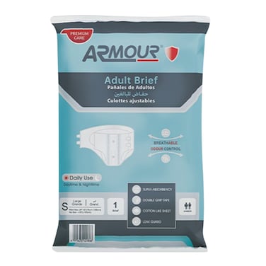 Armour Adult Diaper Brief Small 20Pcs