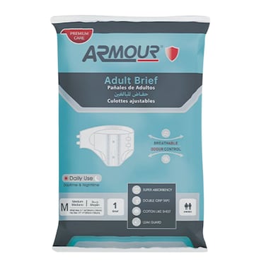Armour Adult Diaper Medium Breathable 20Pcs