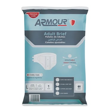 Armour Large Adult Diaper Brief 20Pcs