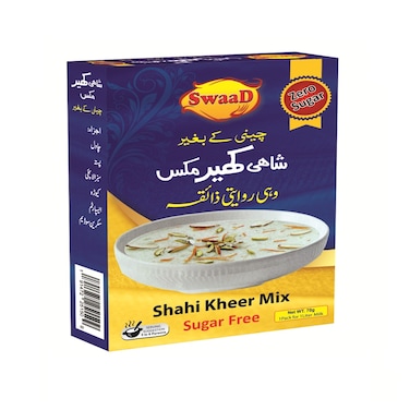 Swaad Shahi Kheer Mix Sugar Free 70g