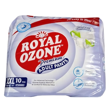 Royal Ozone Adults Pants XXL (Waist 42 - 61 Inches) 10Pcs