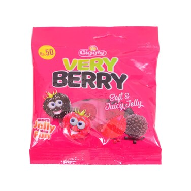 Giggly Very Berry Jelly Bag 39g