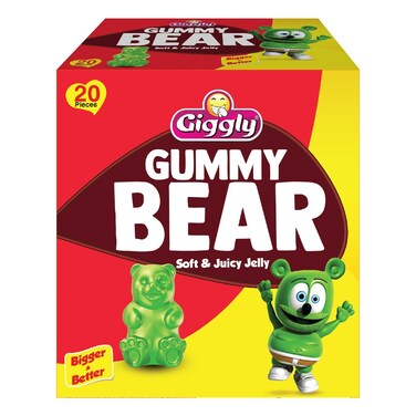 Giggly Gummy Bear Soft &amp; Juicy Jelly 115g