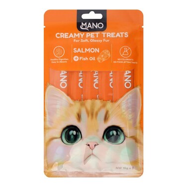 Mano Creamy Pet Treats Salmon 75g
