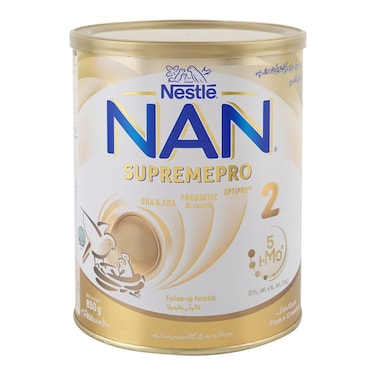 Nestle Nan-2 Supremepro Optipro Follow-Up Formula From 6-12 Months Tin 850g