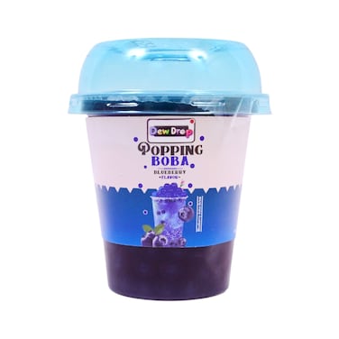 Dewdrop Pooping Boba Blueberry Flavor Drinks 230ml