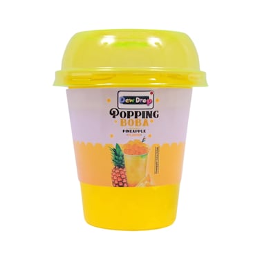 Dewdrop Popping Boba Pineapple Flavor Drinks 230ml