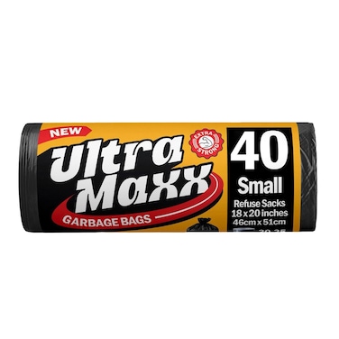 Ultra Maxx Home &amp; Office Small Garbage Bags (No. 40)