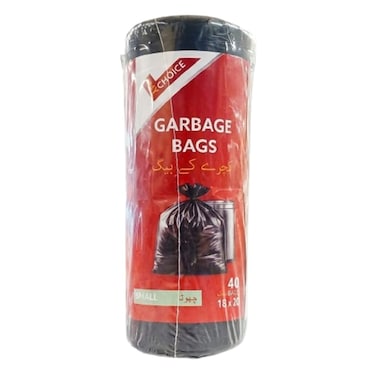 My Choice Trash Bag 18X20 40Bags