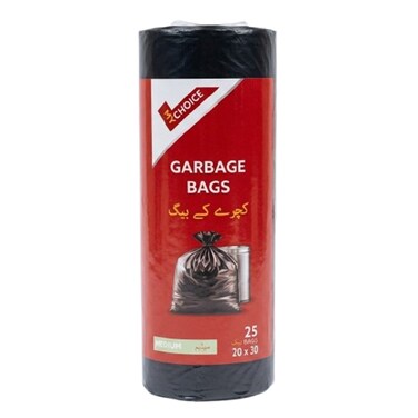 My Choice Trash Bag 20X30 25Bags