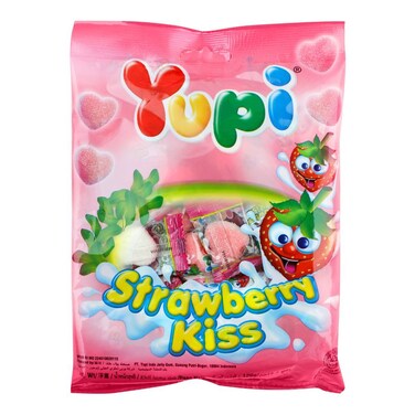 Yupi Strawberry Kiss Gummy 120g