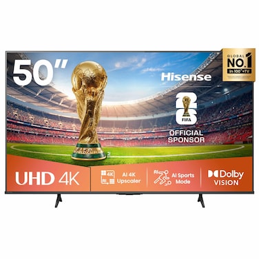 Hisense Smart TV  4K VIDAA  50A6Q UHD 50 Inches