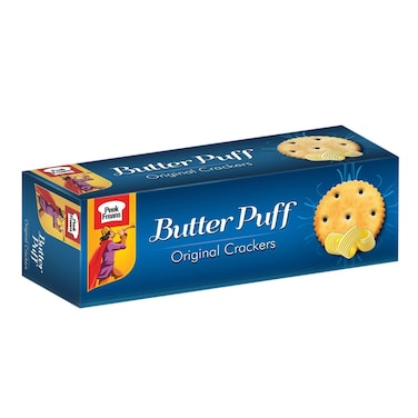 Peek Freans Butter Puff Original Crackers Family Pack 100.4g