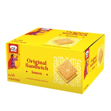 Peek Freans Lemon Sandwich Half Rolls 8Pcs