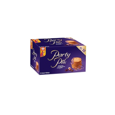 Peek Freans Party Pik Biscuits Peanuts &amp; Raisins Half Rolls 8Pcs