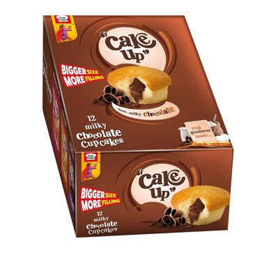 Peek Freans Cake Up Milky Chocolate Cupcakes 12Pcs