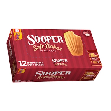 Peek Freans Sooper Soft Bakes Plain Cake 12Pcs