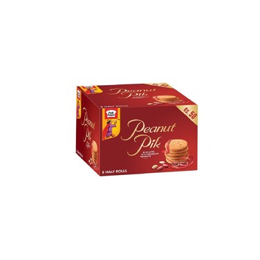 Peek Freans Peanut Pik Biscuits Half Rolls 8Pcs