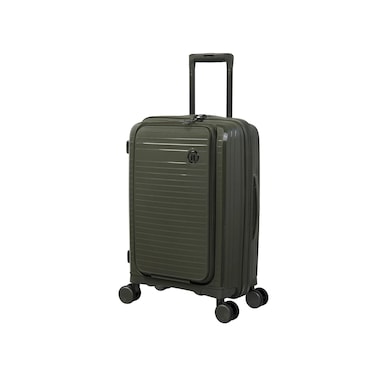 IT Luggage Spontaneous Cabin Trolley Army Green 20Inches