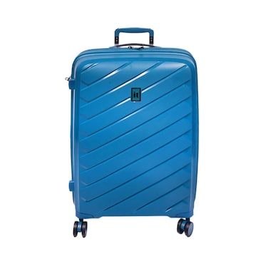IT Luggage Influential Trolley Case Euro Blue 28Inches