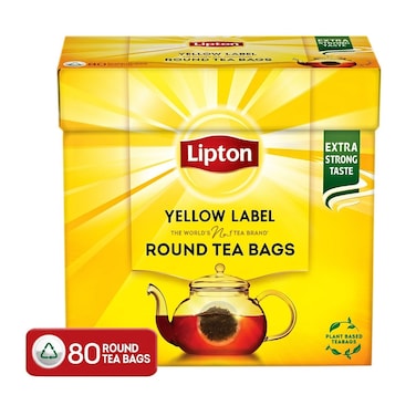Lipton Yellow Label Round Tea Bags 200g