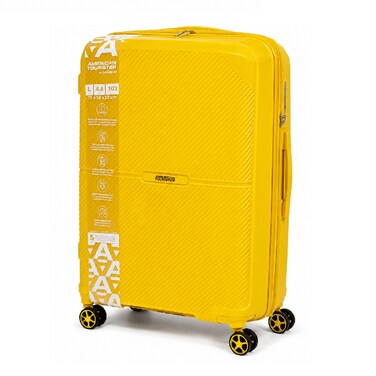 American Tourister Kyoto Cabin Yellow 20Inches