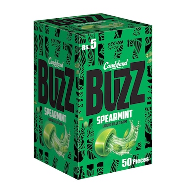Candyland Buzz Spearmint Bubblegum 185g