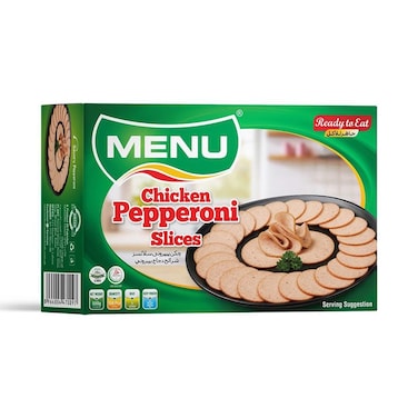 Menu Chicken Pepperoni Slices 550g