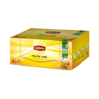 Lipton Yellow Label Enveloped Tea Bags 100g