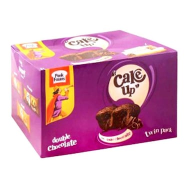 Peek Freans Cake Up Double Chocolate Twin Pack 37g (Pack Of 6)