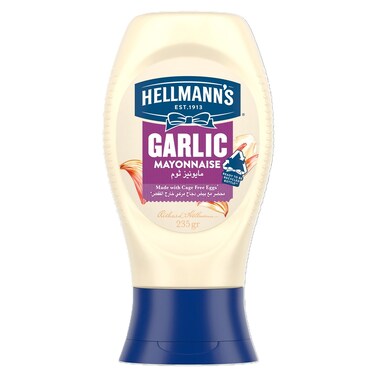 Hellmann's Flavoured Mayonnaise Garlic 235g