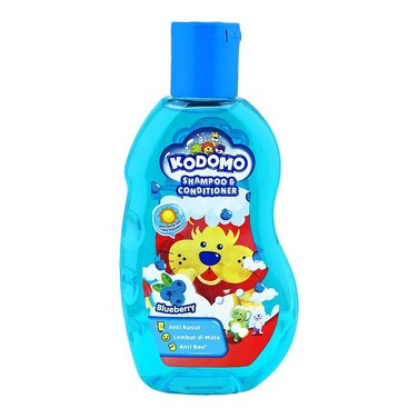 Kodomo Blueberry Antibacterial Shampoo &amp; Conditioner 200ml