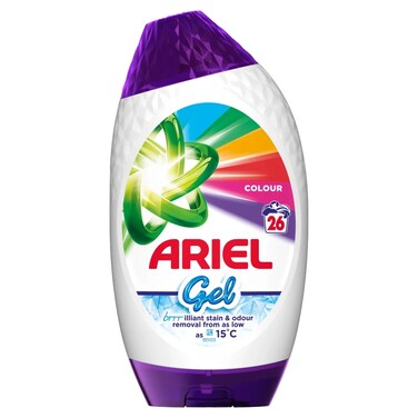 Ariel Liquid Detergent Gel Colour 26 Washes 858ml