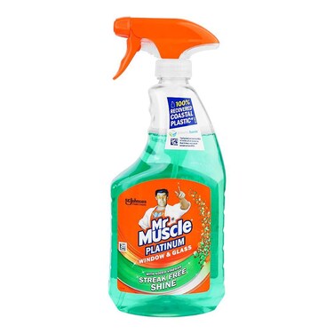 Mr. Muscle Platinum Window &amp; Glass Cleaner Trigger Spray 750ml