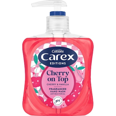Carex Editions Antibacterial Hand Wash Cherry 250ml
