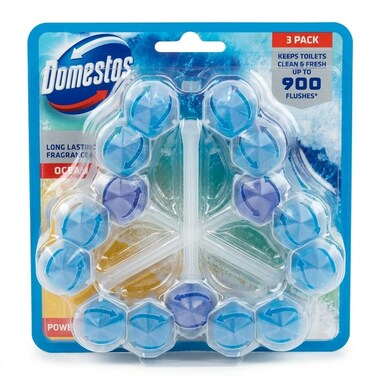 Domestos Ocean Toilet Cleaner 3 Hanger 50g