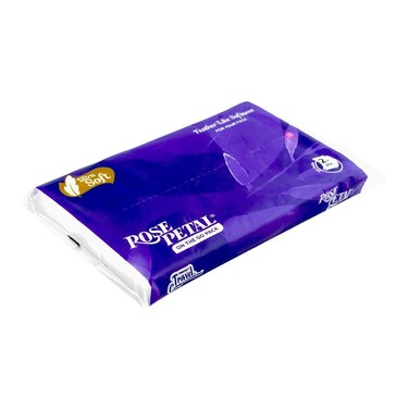 Rose Petal On The Go Pack Tissues 50Pcs