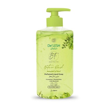 De'Lesh Body Factor Perfumed Liquid Soap Nature Rush 250ml