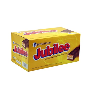 Mitchell's Jubilee Chocolate 13g (Pack Of 24)