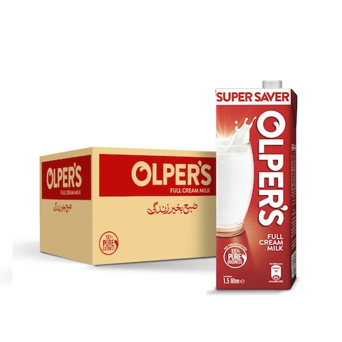Olper&#39;s Uht Milk 1.5 lt (Pack of 8)