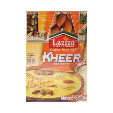 Laziza Kheer Mix Almond &amp; Saffron 155 gr