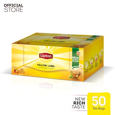 Lipton Yellow label Tea 50 tea bags